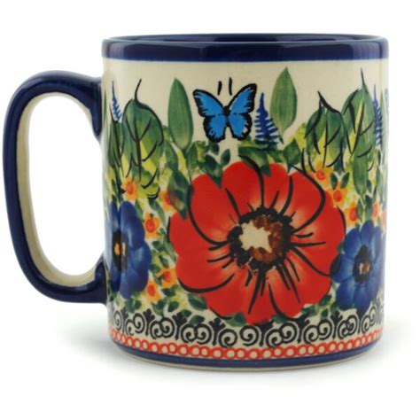 Polmedia Butterfly Paradise Handmade Stoneware Coffee Mug Perigold