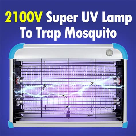 20w Mosquito Killer Lamp Uv Attract Mosquitoandelectronic Kill Mosquito Killing Lamp And Bug