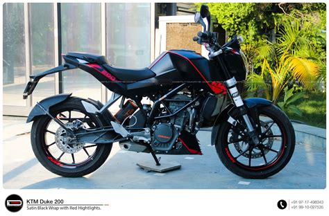 Duke Bike 200cc Black