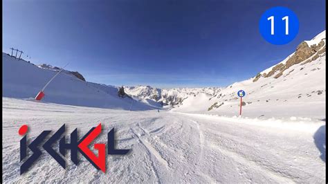 Ischgl Piste 11 Blue POV Ski And Snowboard YouTube