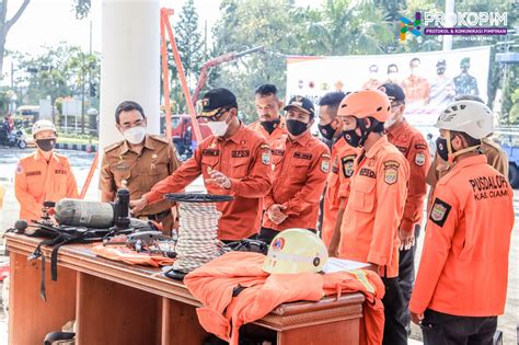 Hadapi Potensi Bencana Alam Bupati Ciamis Pimpin Apel Siaga Bencana