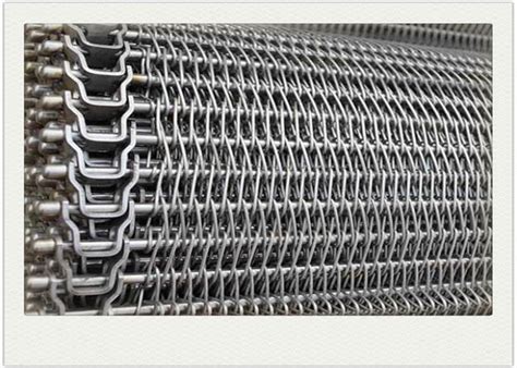 Balanced Metal Mesh Belt Stainless Steel Conveyor Chain Belt Heat