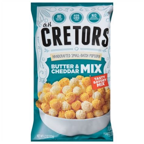 G H Cretors® Butter And Cheddar Mix Flavored Popped Popcorn 43 Oz