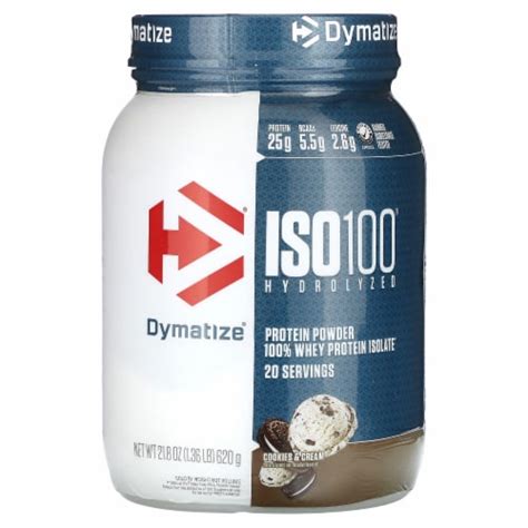 Dymatize ISO100 Hydrolyzed Protein Powder, 100% Whey Isolate Protein ...