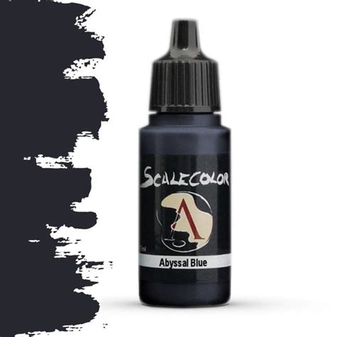 Scale 75 Scalecolor Abyssal Blue 17ml Sc 08 Scenery Workshop Bv