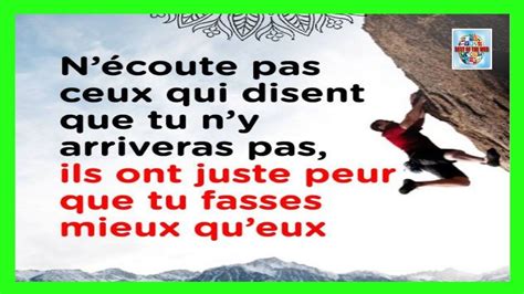 N Coute Pas Ceux Qui Disent Que Tu N Y Arriveras Pas Coute Sant