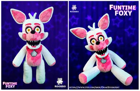 Funtime Foxy Plush - FNAF by roobbo on DeviantArt