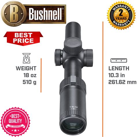 Bushnell Trophy Quick Acquisition 1 6x24 Riflescope