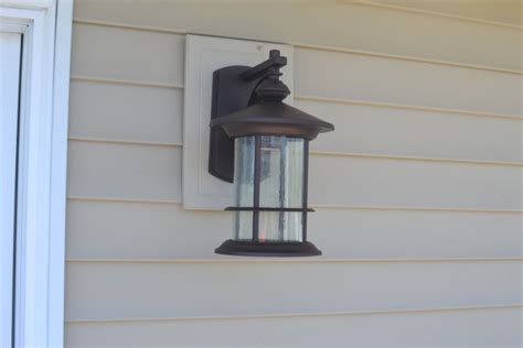 How To Install An Exterior Light Fixture On Vinyl Siding