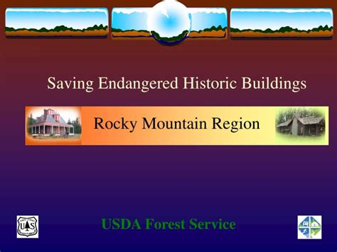 Ppt Usda Forest Service Powerpoint Presentation Free Download Id