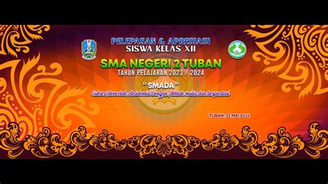 LIVE STREAMING PELEPASAN DAN APRESIASI SISWA KELAS XII SMA NEGERI 2