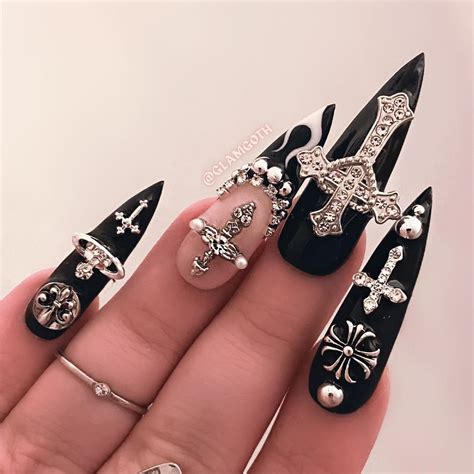 Fearless Stiletto Nails To Go Outside Your Box Hairstyle