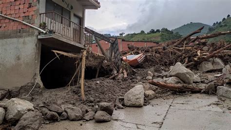 Imágenes devastadoras Así quedó Tovar en Mérida tras torrenciales lluvias