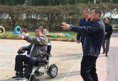 辽中区残联领导视察农村助残基地 沈阳残疾人就业基地