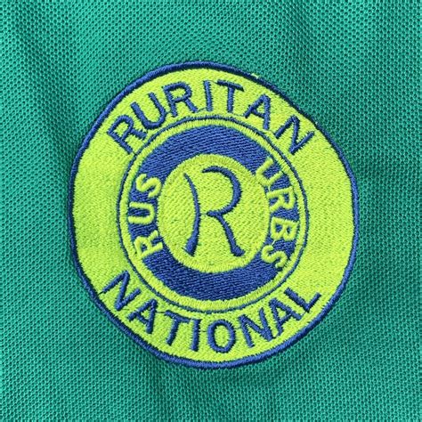 RURITAN CLUB RURITAN NATIONAL POLO SHIRT, GREEN, THREE BUTTON, MENS 5XL