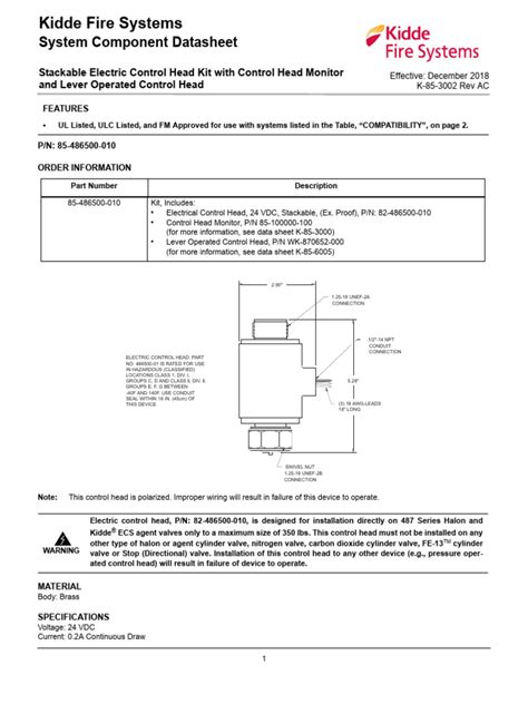 Kiddestackableelectriccontrolheadkitwithcontrolheadmonitorand