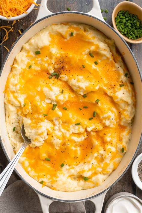 Cheesy Mashed Potatoes 40 Aprons