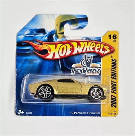 Hot Wheels Pontiac Firebird First Editions MercadoLivre