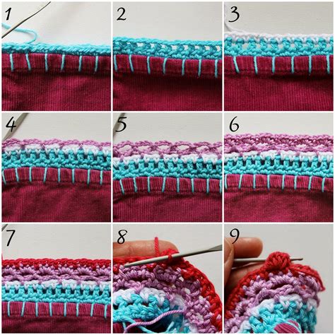 My Rose Valley: Crochet Edging Tutorial