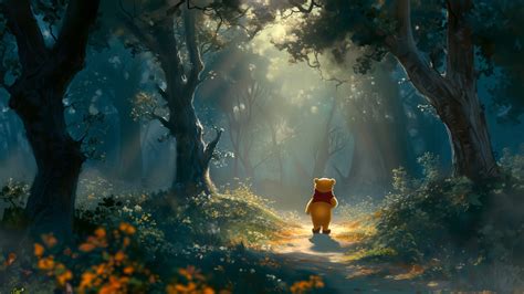 Winnie the Pooh 4K #2170j Wallpaper PC Desktop