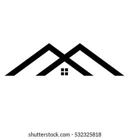 Roof Logo Vector Stock Vector (Royalty Free) 532325818 | Shutterstock