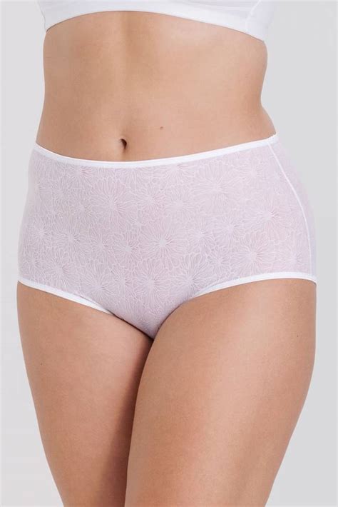 Invisible Lace Maxi Briefs Elegant Briefs In All Over Lace With A