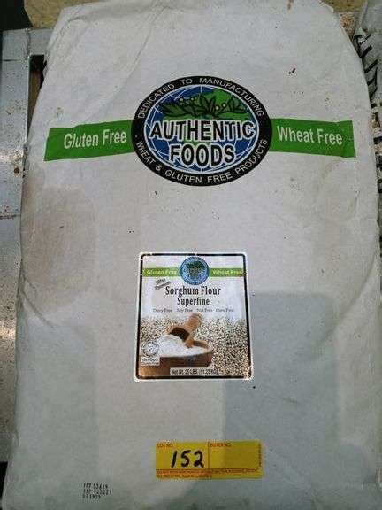 Authentic Foods Sorghum Gluten Free Wheat Free Flour Superfine