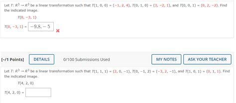 Solved Let T R3 → R3 Be A Linear Transformation Such That