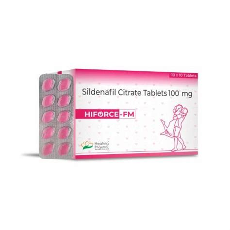 Hiforce Fm Sildenafil Citrate Tablets Strength 100 Mg At Rs 10 2 In Mumbai