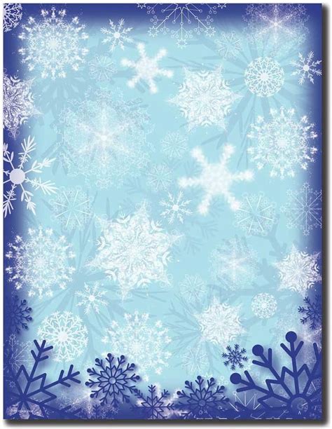 Frosty Flakes Letterhead Laser Inkjet Printer Paper 100 Pack