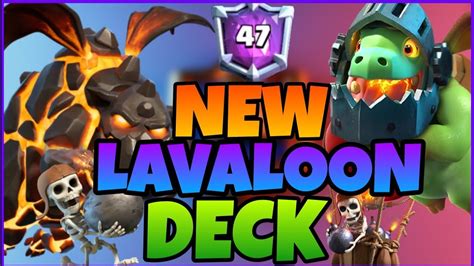 Top Ladder W New Lavaloon Deck Clash Royale Youtube