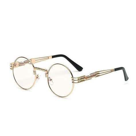 Detroit Ave Round Gold Frame Glasses 2299 Round Gold Frame Glasses