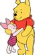 Winnie the Pooh and Piglet Clip Art 4 | Disney Clip Art Galore