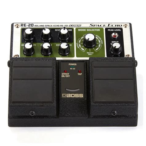 Boss Re Space Echo Pedal Secondhand At Gear Music