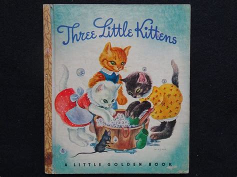 Three Little Kittens- J - GoldenBookGuy.com