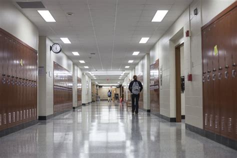 School Hallway Background Images