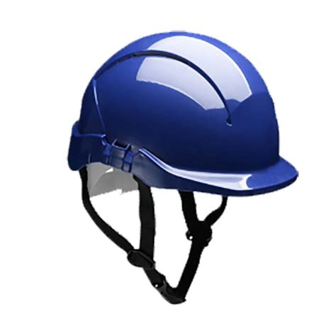 Centurion Concept Secureplus Unvented Safety Helmet Blue S08cbl Spartan Safety