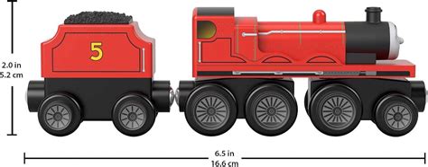 Thomas Friends Wooden Railway Toy Train Henry Push Along Wood Engine