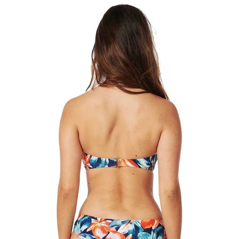 Rip Curl Bliss Bloom Bandeau Bikini Blue Xtremeinn