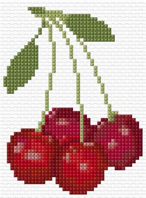 Pin By Ivy Pitti On Cross Stitch Patterns In Cross Stitch Fruit