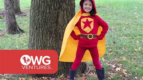 No Sew Wordgirl Costume Presented By Pbs Parents Wg Ventures Youtube