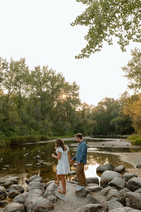 Winnipeg Engagement Photos at St. Malo Beach - caitlinlouisa.com