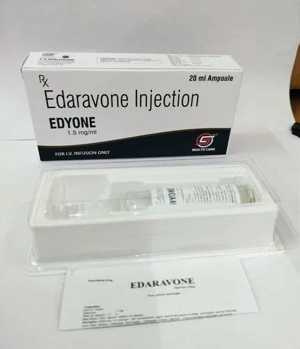 Ml Edyone Edaravone Injection Mg At Best Price In Ambala Id