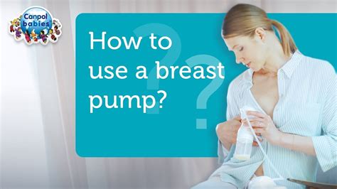 Breast Pump How To Properly Use It Youtube