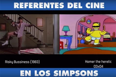 Las Imperdibles Escenas De Famosas Películas En Los Simpsons A Continuación Te Mostramos