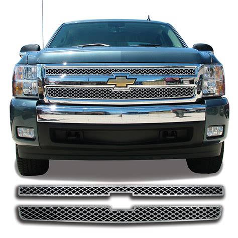 Chevrolet Silverado Ls Lt Chrome Grille Overlay