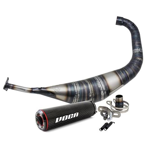 Exhaust VOCA Racing Carbon 80cc Beta RR T Rieju MRX RR SMX Aprilia