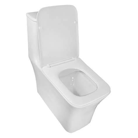 Унитаз-моноблок AZARIO GRESSA 705х370х760 напольный, безободковый, в ...