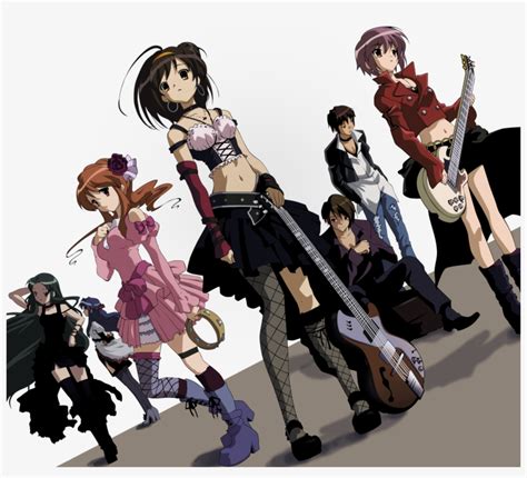 Bakgrundsbilder Id Melancholy Of Haruhi Suzumiya Band Png Image