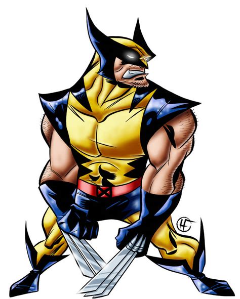 Wolverine Color By Ginmau On Deviantart